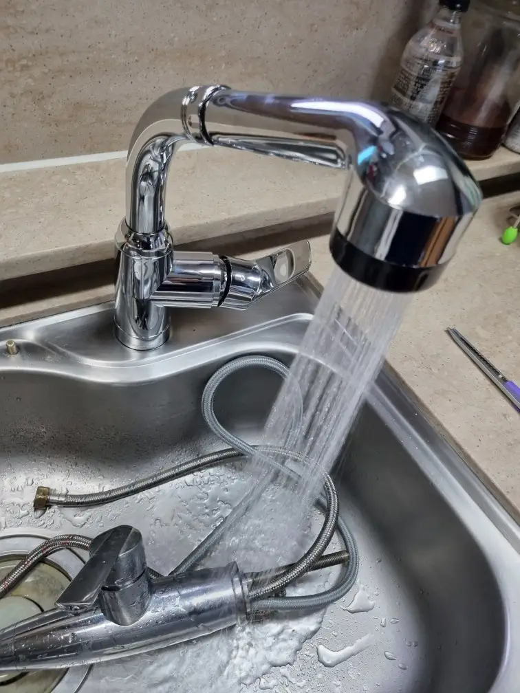 싱크대 수전 교환 8